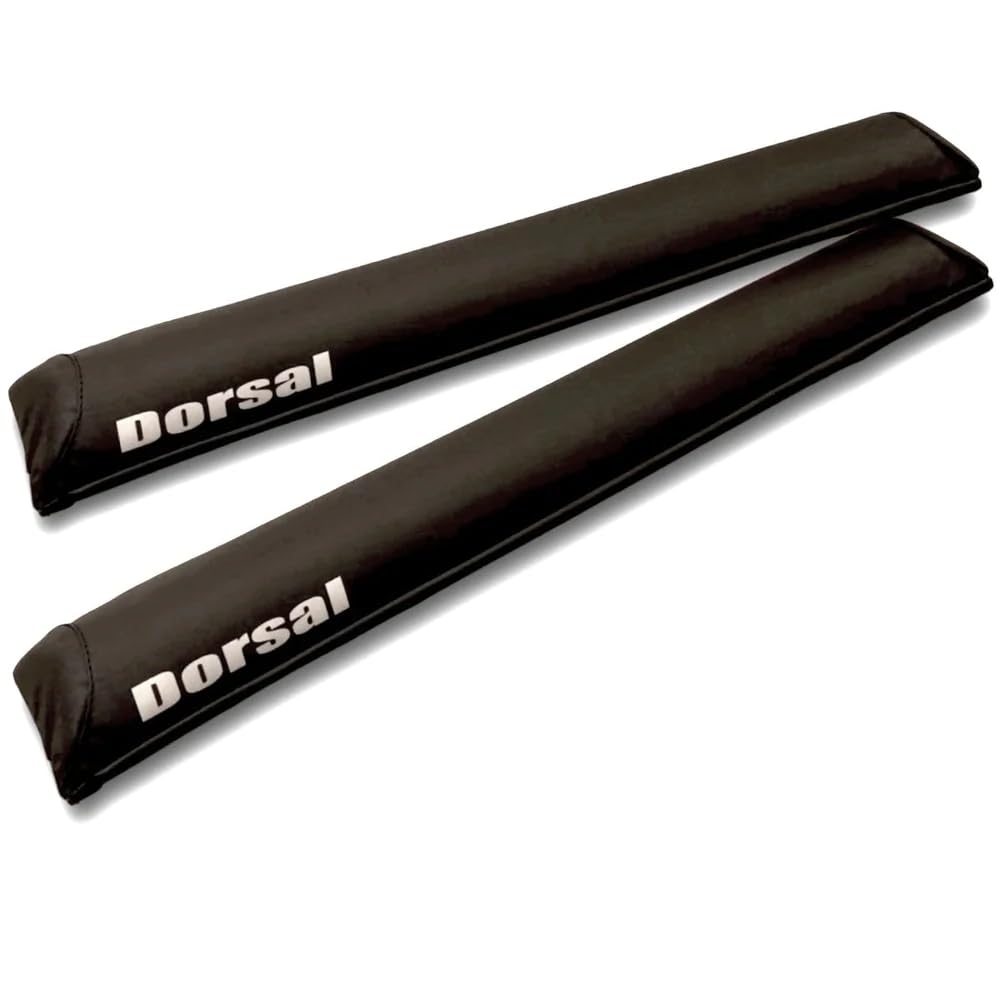 Dorsal Aero Roof Rack Pads - SunGuard (No Fade) for Factory and Wide Crossbars - Pack of 2 for Surfboards Kayaks Sups Snowboards PVC 20