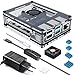 Produktbild Miuzei Gehäuse für Raspberry Pi 4 mit 15,3W Netzteil,Lüfter kühlung, 4 × Aluminium kühlkörper, Adapter 5.1 V 3A USB-C-mit EIN/AUS-Schalter Quiet Case für Raspberry Pi 4 Modell B 4 8GB Zubehör Set