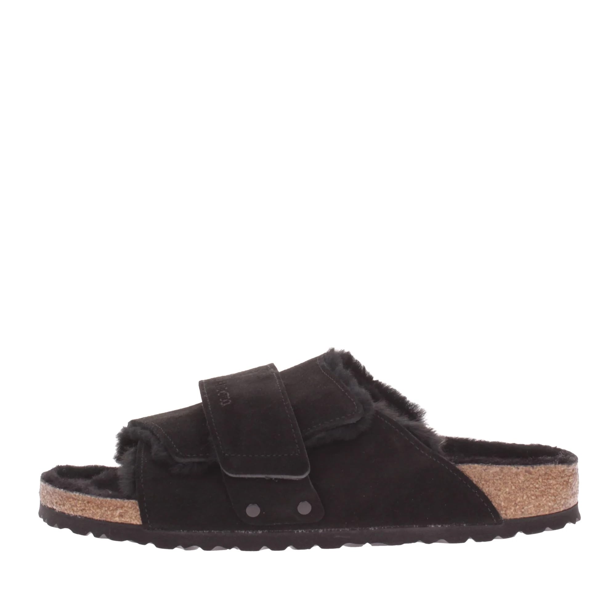 Amazon.com | Birkenstock Kyoto Shearling Suede Leather | Slides 
