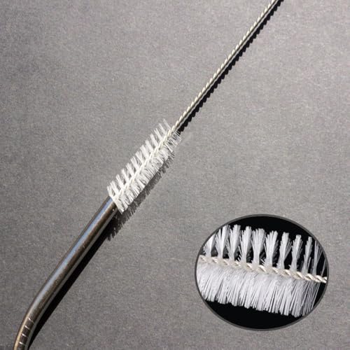 12 Nylon Schlauchbürsten, Flasche Reinigungsbürste Set, Milchschlauchbürste