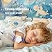 borotess Bed Wetting Alarm for Boys Girls, Pee Alarm with Strong Vibration, Potty Training Alarm for Kids, White