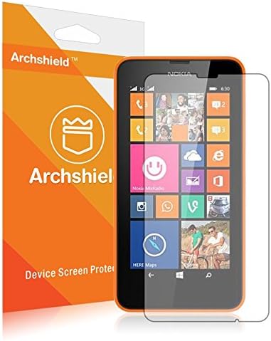 Archshield - Nokia Lumia 635/630 Premium High Definition (HD) Clear Screen Protector 3-Pack - Retail Packaging (Lifetime Warranty)