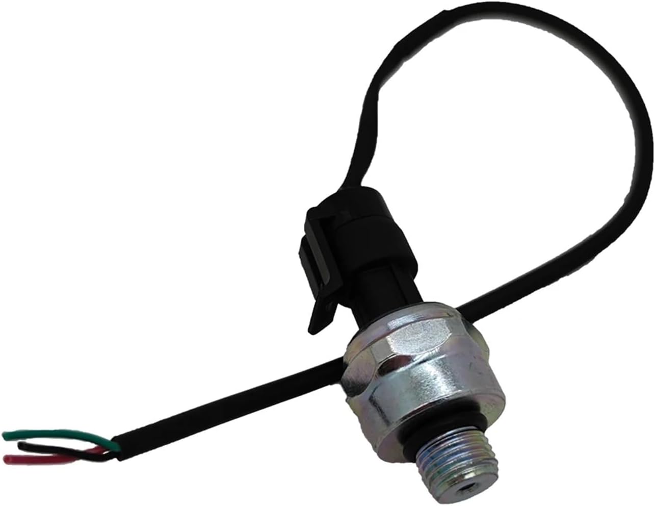 Pressure Sensor G1/4 1.2Mpa 0.5-4.5V 5VDC 0.3m Cable Carbon Steel Alloy Water Oil Gas Environmental Protection Electroplating