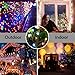 Joomer Solar Christmas Lights, 2 Pack Total 144 FT 400 LED 8 Modes Waterproof Solar String Lights Outdoor Auto ON/Off for Patio, Tree, Garden, Christmas Decorations (Multicolor)