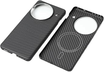 Carbon Fiber Case Anti-Fall Aramid Fiber Cover for OnePlus 13 Design Cover BlackMag Ring Big,OnePlus 13