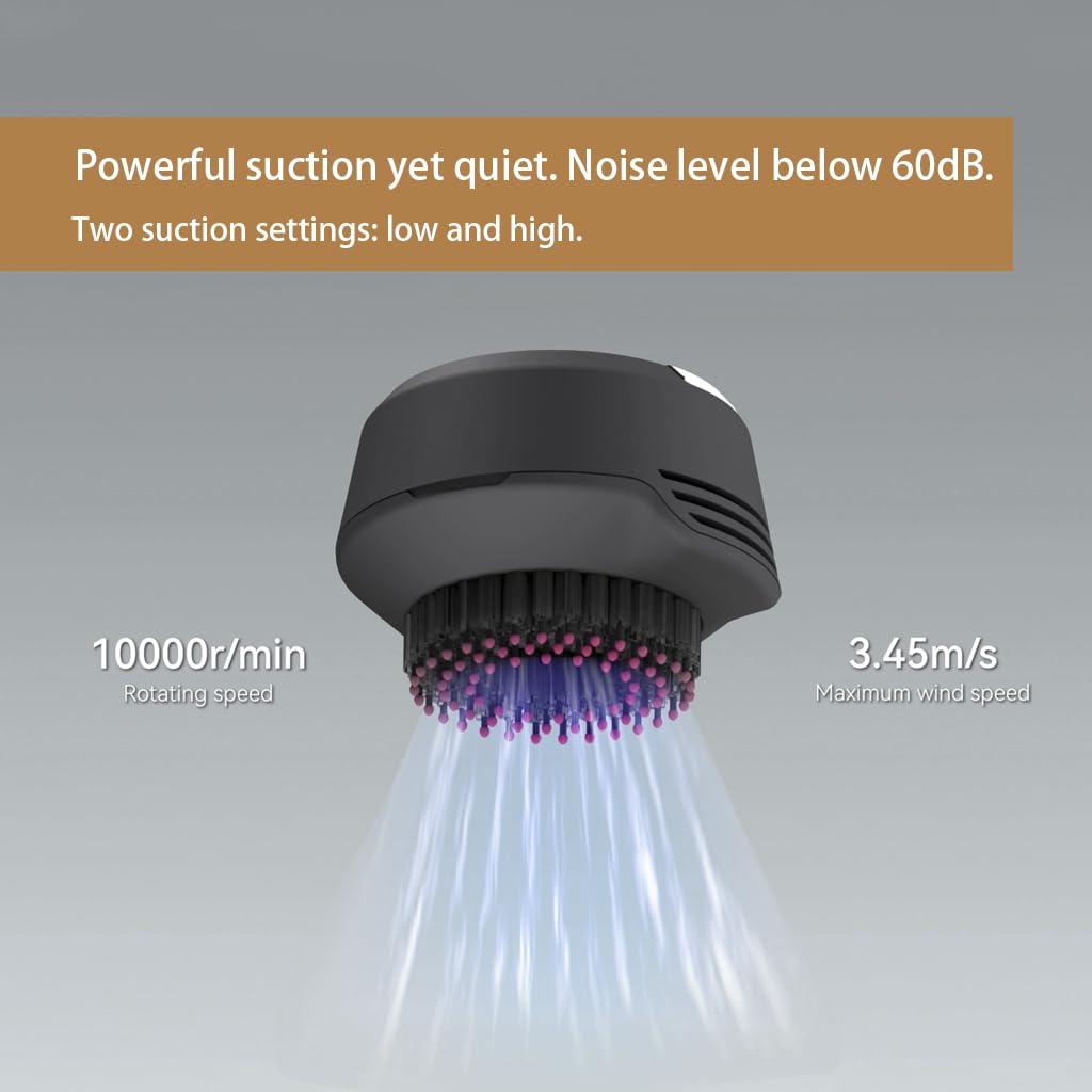 Electric Dandruff Comb,scalp-treatments, Eliminate dandruff and protect your scalp, maintaining clean and beautiful hair appearance(Unisex)