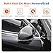 JeCar Carbon Fiber Side Mirror Covers & Door Handle Covers Trim Kit for 2014+ Jeep Cherokee
