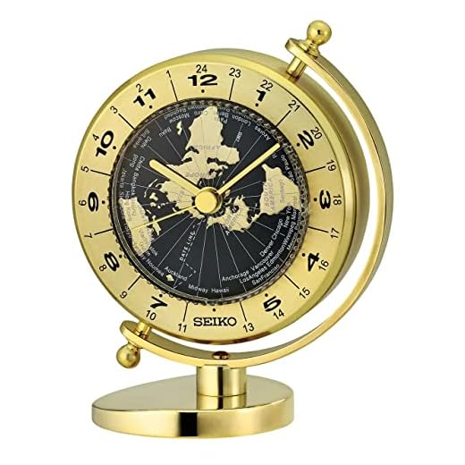 Seiko Desk and Table World Timer Clock