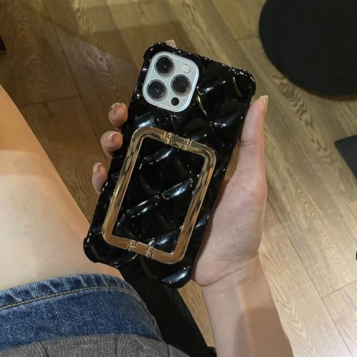 Coque arrière souple iPhone 13 Pro Max noire métallique brillante antichoc