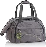 Viele Taschen Innen und Außen, hochwertiger Reißverschluss, gepolsterter Schultergurt