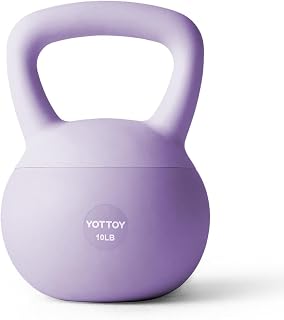 YOTTOY Soft Kettlebell,Kettlebell Anti-Slip Grip Weight for Home Workouts, Kettlebells Set Strength and Safety Guaranteed