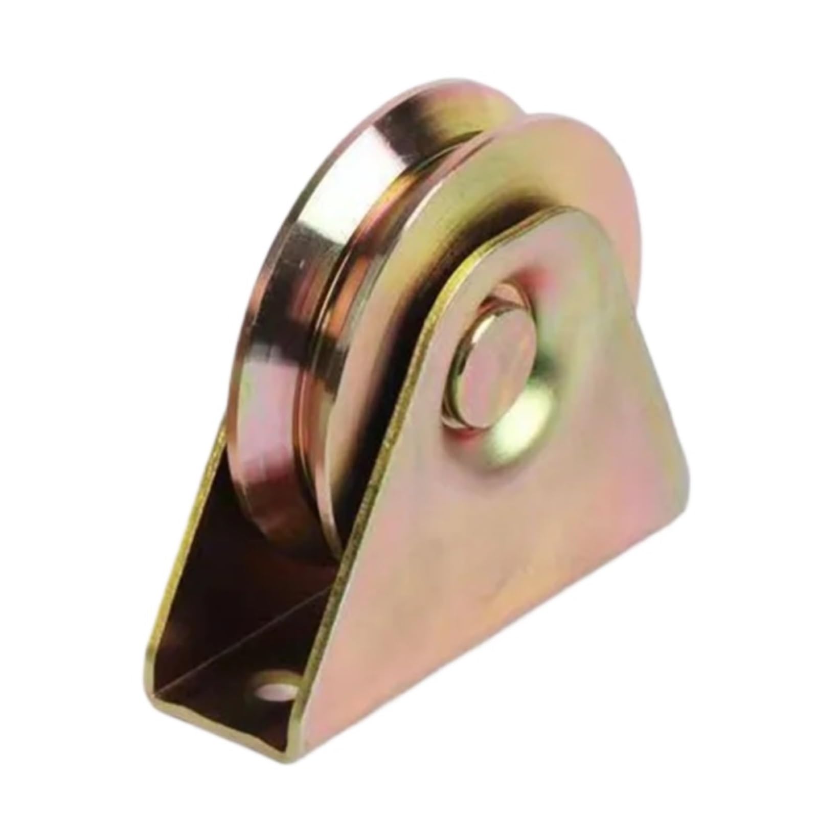 Poulie à rainure en V 40 mm en acier haute résistance pour coulissage fluide de portail