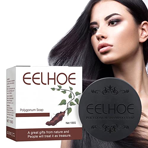 Shampoo Solido, Shampo Solido per Capelli, Barretta shampoo, Naturale Shampoo Bar Sapone per Crescita Capelli, Promuove la Crescita dei Capelli e Previene la Caduta dei Capelli