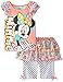 Disney Girls' Minnie Mouse Girl Skegging Set with Skirt Cherry Theme