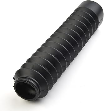 2-Pack Black Rubber Fork Bellows for Dirt Bike Protection