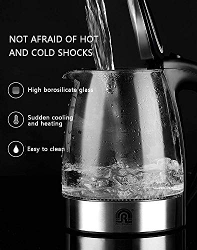 Hervidor de Agua Caliente con iluminación LED y 1,8 L 7
