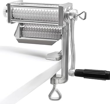 Heavy Duty Manual Meat Tenderizer Cuber Tool Steak Flatten Cuber Rolling Meat Poultry Tenderizer Machine Clamp on Meat Tenderizer Kitchen Tool