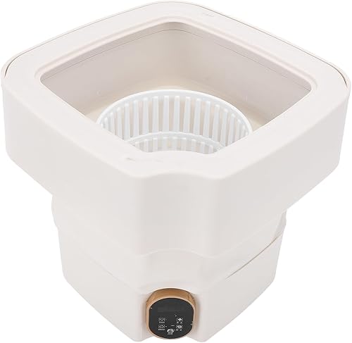 Miniatura 2 de Lavadora plegable portátil de gran capacidad de 18 litros, lavadora de limpieza profunda totalmente automática con manguera de drenaje, mini