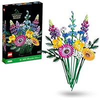 LEGO Botanicals Wildflower Bouquet Set - Artificial Flowers with