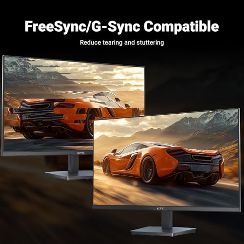 KTC 24 Inch FHD 1080P 100Hz Computer Monitor, VA Panel FreeSync PC Gaming Monitor, HDMI VGA Ports, HDR, 4000：1 Contrast, LowBlue Mode, Ergonomic Tilt Eye Care for Home Office by KTC - Image 3