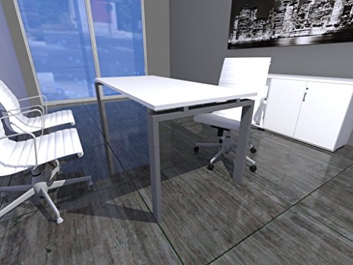 MESA DE OFICINA DE DISEÑO DE 140X60CM (BLANCO). ENTREGA DE 3 A 7 DIAS HABILES