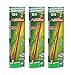 Dixon Ticonderoga Erasable Checking Pencils, Eraser Tipped, Pre-Sharpened, Set of 12, Carmine Red (14259) (3-Pack)