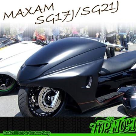 Amazon ヤマハ Maxam マグザム Sg17j Sg21j Topmost製 純正色塗装込 106フェイス Type 2 バイク用カウル エアロパーツ 車 バイク