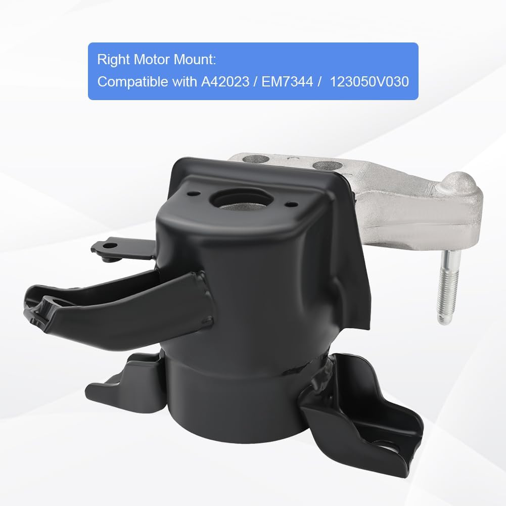 JDMON 4Pcs Engine Motor Transmission Mount Kit Replacement for 2013-2018 Toyota Rav4 2.5L FWD Auto Trans Compatible with A42014 / A42023 / A42002 / 1237136090 / A42011 / 123720V070