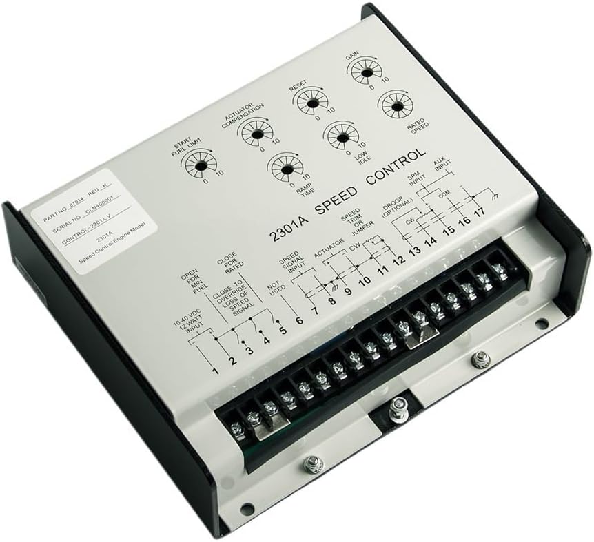 2301A Enginel Speed Controller 9907-014 Speed Governor Control Panel For Generator Parts