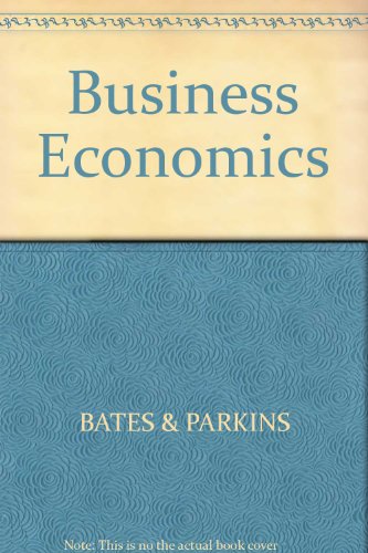 Business Economics 0631131477 Book Cover