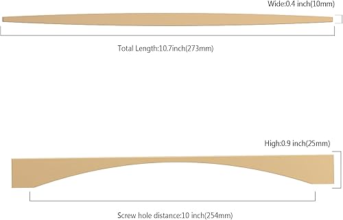 Miniatura 10 de Asidrama Paquete de 10 manijas de gabinete de cocina color negro mate de 5 pulgadas (5.039 in), tiradores de gabinete, accesorios de gabinete de