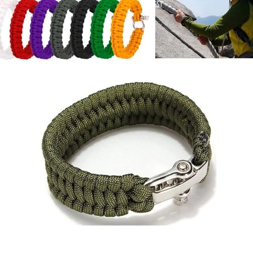 Survival-Armband Sagasave Outdoor Paracord für Notfälle und Abenteuer