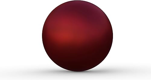 Miniatura 3 de Lulu Decor, Bola de espejo que mira del acero inoxidable del granate 12, globo liso de la decoración del jardín del final