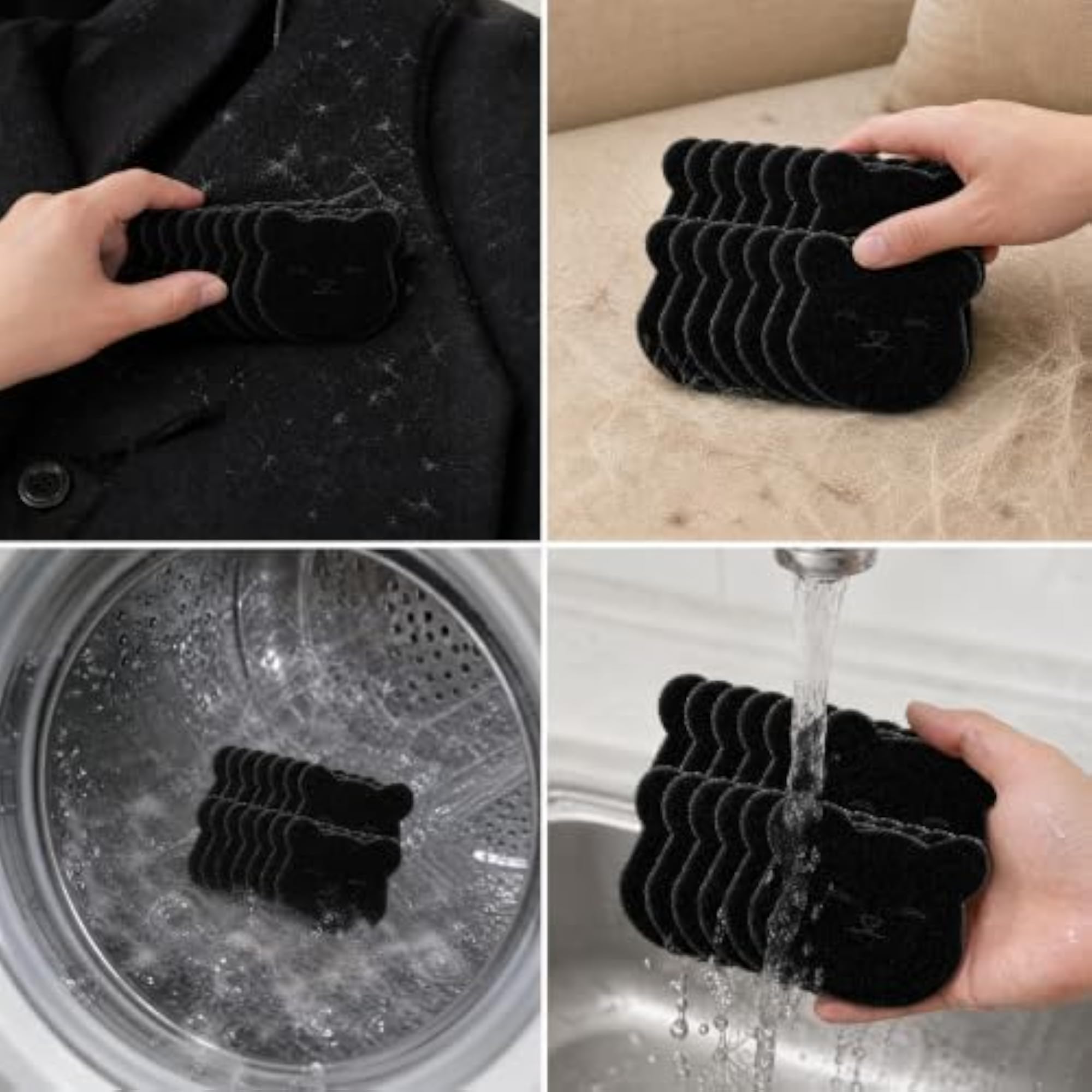 Reusable Laundry Lint Roller for Pet Hair & Lint Removal