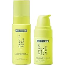 Hyphen Daily Night-Care Routine for Combination & Oily Skin with Face Serum & Barrier Care Cream | Glow & Moisturize Skincare Essentials | Rich in Ceramides, Niacinamide & Hyaluronic Acid | Pack of 2