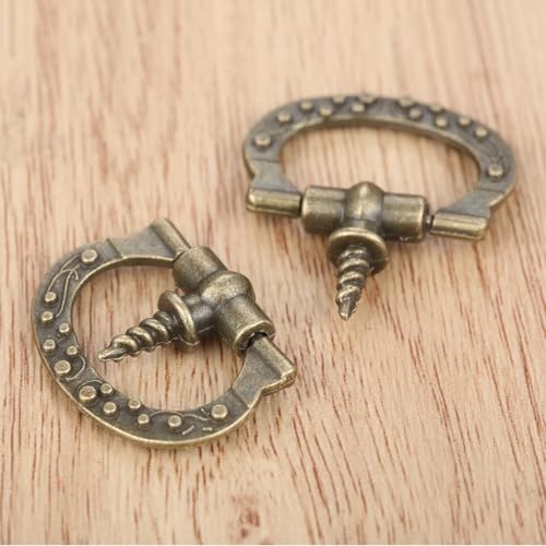 Poignées de traction de qualité supérieure boutons de meuble en bronze 5 pièces - 7