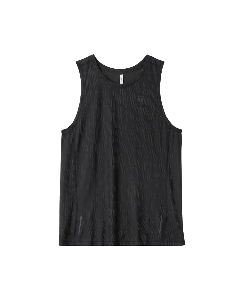 tego Pacer Shift Tank | Men’s Running Tank Top | Lightweight Jacquard Knit | Ultra-Breathable & Quick-Dry | Anti-Odour Performance Tank-picture-30