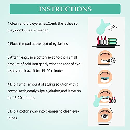 Bigodini Laminazione Ciglia,Pad Laminazione