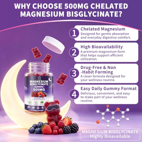 Herbance Magnesium Bisglycinate Gummies