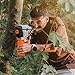 UnlocX Gel Ball Blaster Kit - Electric Detachable Fully Automatic Long Range Water Bead Blaster with Eco-Friendly Biodegradable Gel Bullets, able to Shoot 11 Rounds per Second