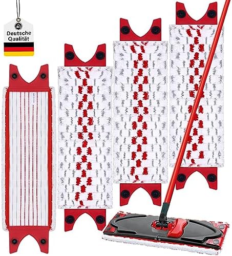 2 Recharges Serpillère Vileda Ultramax XL - Microfibre - Nettoyage Profond - Lavable Machine - 51x14 Cm
