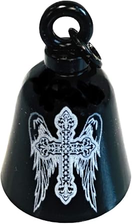 Kustom Cycle Parts Eagle Angel Wings Motorcycle Evil Spirits Biker Guard Bell