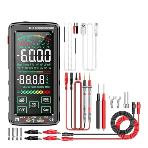 681/682/683 Pro 6000�J�E���g�d���e�X�^�[�d���v�[�d���f�W�^���}���`���[�^�[��ڐG�d�C����c�[��(683 Black Pro)