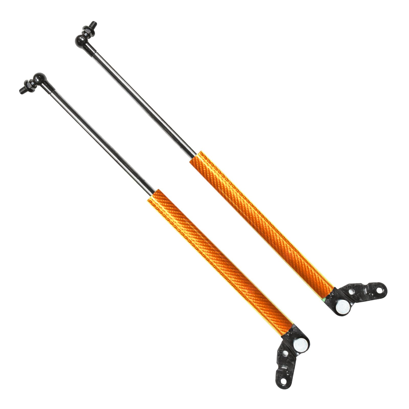 XIANGSHANG セリカ Celica T230型(ZZT230 ZZT231) リアスポイラ付き リアゲートダンパー バックドアダンパー リアハッチダンパー トランクダンパー 車検対応 交換用品 2本組 橙カーボン [並行輸入品]