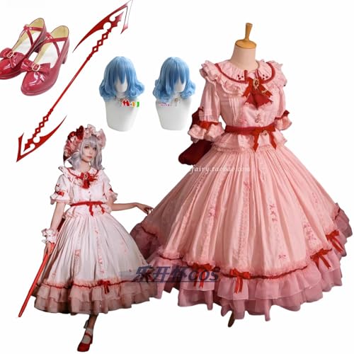 東方コスプレ衣装 レミリア服装 レミリア 服 コスプレ 仮装 変装衣装