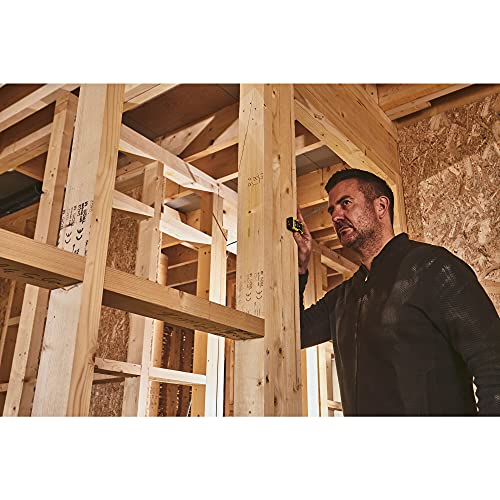 Foto von STANLEY Laserentfernungsmesser TLM40 (bis 12m Reichweite, schwarzes Display mit Heller Schrift für bessere Sichtbarkeit, EIN-Knopf-klick Messungen, metrische & Zoll Maßeinheit) STHT77666-0