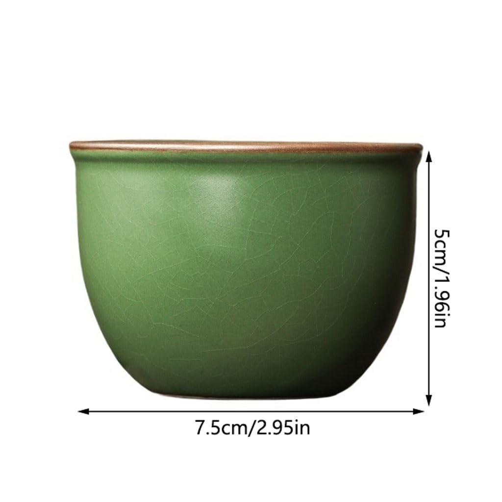 Tazas de té Pequeñas Taza de té cerámica, taza anfitrión, jarra, juego Kung Fu, cocina, fiesta, exquisito tazón Personal, individual for beber en casa Taza de té de Kungfu