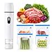 Focenat Embasadoras Vacio Alimentos,Máquina envasar al vacío,Selladora al vacío,Vacuum sealer, con succión de 60 kPa,20 Bolsas de vacío,para Conservación Cocinar,Almacenamiento Alimentos