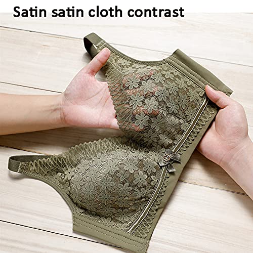 Brassière intégrale grande taille sans couture noir 80B - 6