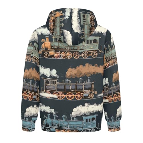 Kids Hoodies for Boys Girls, Pullover Hooded Toddler Sweatshirt Unisex Kids Long Sleeve Hoodie2